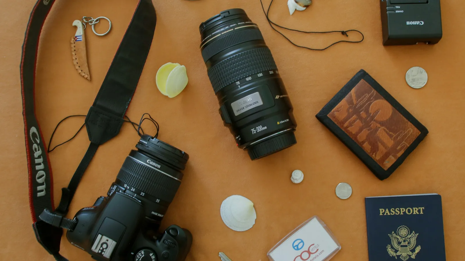 Travel Camera and Phone Photography Setup